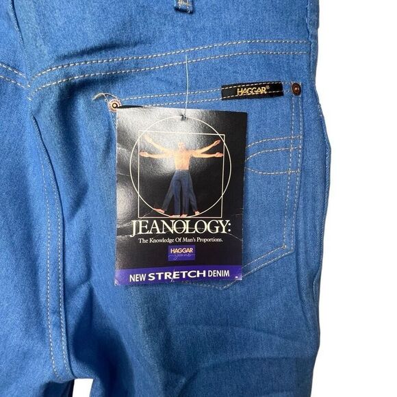 NWT Deadstock American Vintage 80s Haggar Jeans 36 - Picture 8 of 8